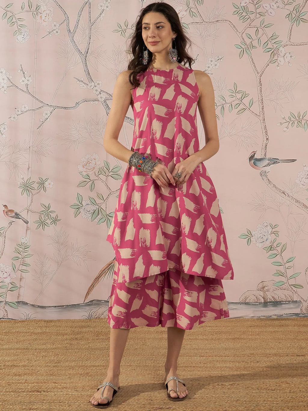 PUNCH PINK KURTA SET