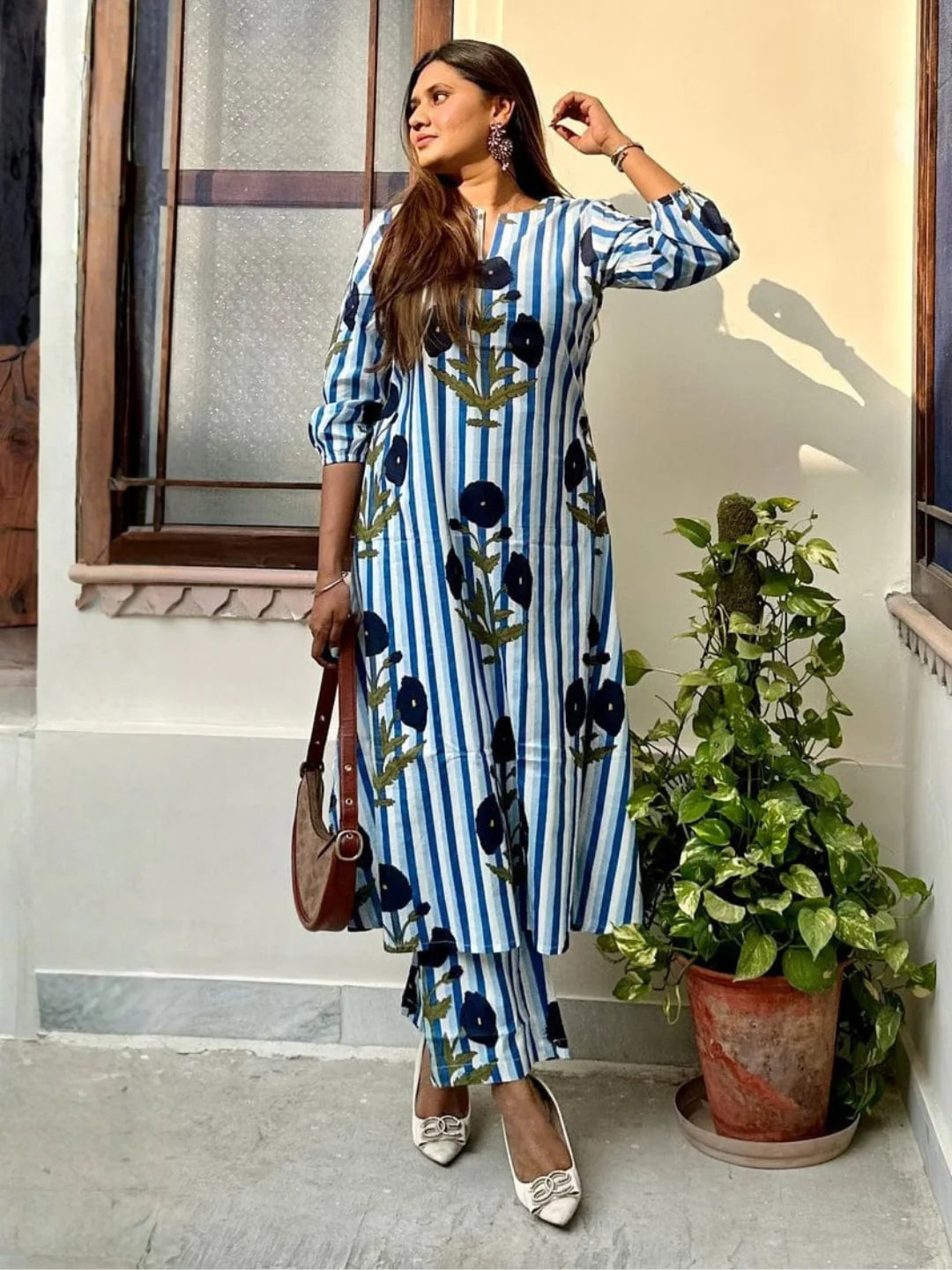 Chic Breezy Jaipuri Co-ord Set