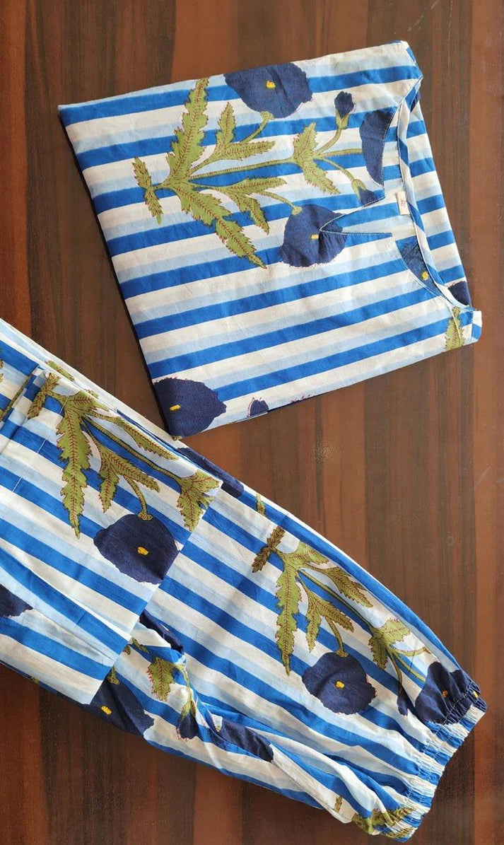 Chic Breezy Jaipuri Co-ord Set