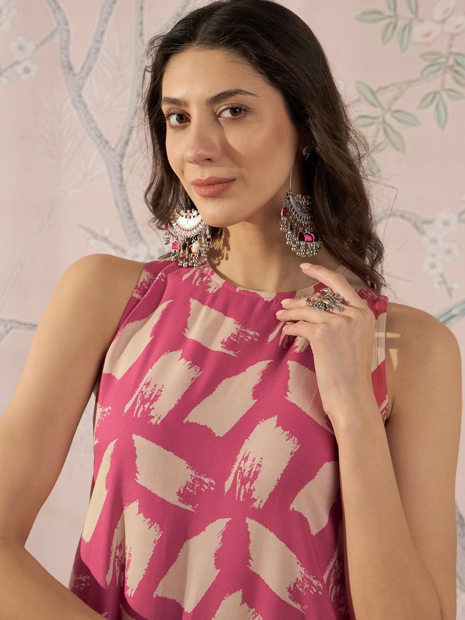 PUNCH PINK KURTA SET